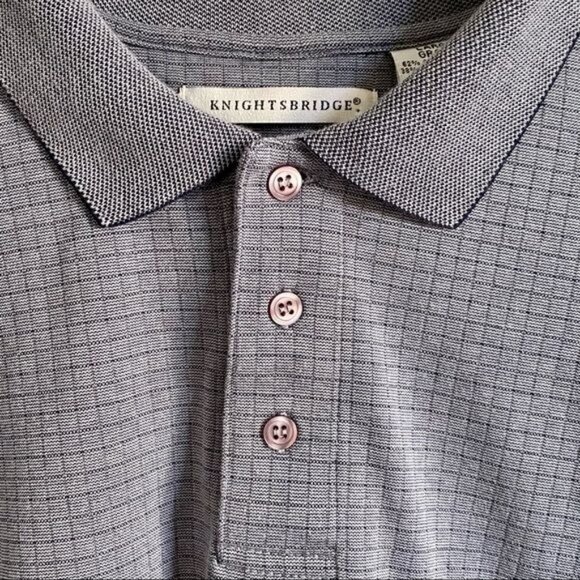 Knightsbridge Large Gray Polo Shirt - Picture 4 of 8